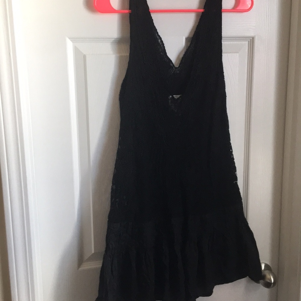 Free people drop waist lace dress anthropologie